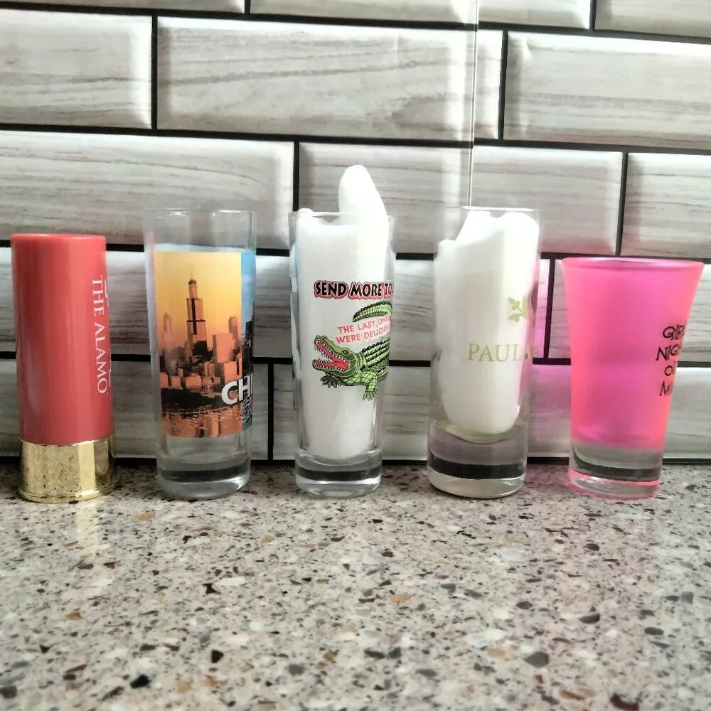 U.S. Places Shot Glasses